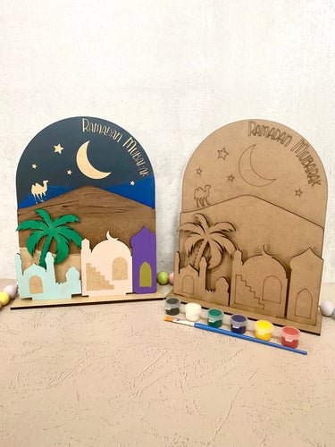Paint Your Ramadan Scene - Paint Kit