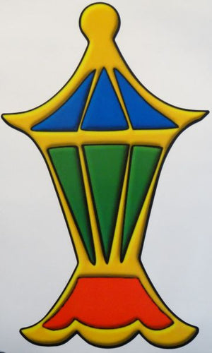 Lantern Window Cling