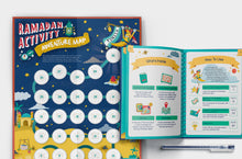 Load image into Gallery viewer, MY LITTLE LEGACY: RAMADAN &amp; QURAN KIDS JOURNAL &amp; ACTIVITY BOOK