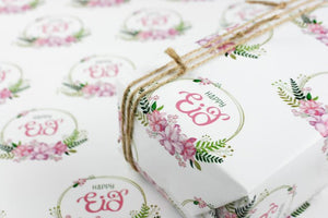 Happy Eid Gift Wrap with Tag