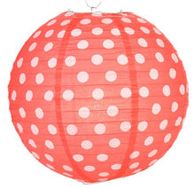 Load image into Gallery viewer, Polka Dots Paper Lanterns 14&quot;