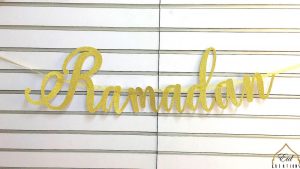 Ramadan/Eid/ Mubarak Cursive Banners