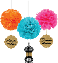 Load image into Gallery viewer, Ramadan &amp; Eid Colorful Pompom Set