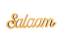 Load image into Gallery viewer, Salaam Table Sign in Rose Gold