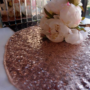 Sequin Round Table Placemats