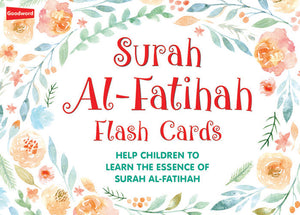 Surah Fatiha Flash Cards