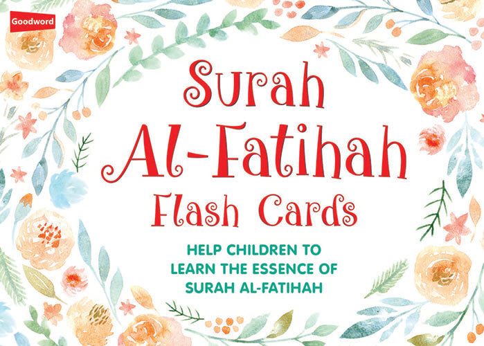Surah Fatiha Flash Cards
