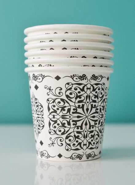 Islamic Design Coffee Paper Cups 4oz – Happy Street